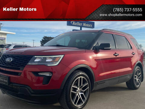 2018 Ford Explorer for sale at Keller Motors in Palco KS