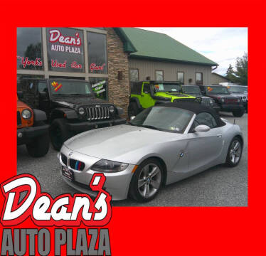 2007 BMW Z4 for sale at Dean's Auto Plaza in York PA