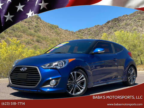 2016 Hyundai Veloster for sale at Baba's Motorsports, LLC in Phoenix AZ