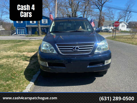 2003 Lexus GX 470 for sale at Cash 4 Cars in Patchogue NY