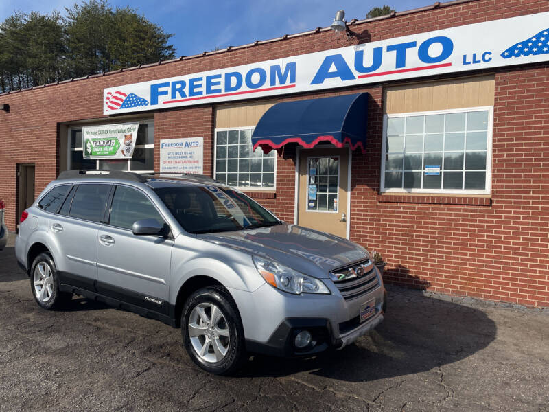 2013 Subaru Outback for sale at FREEDOM AUTO LLC in Wilkesboro NC