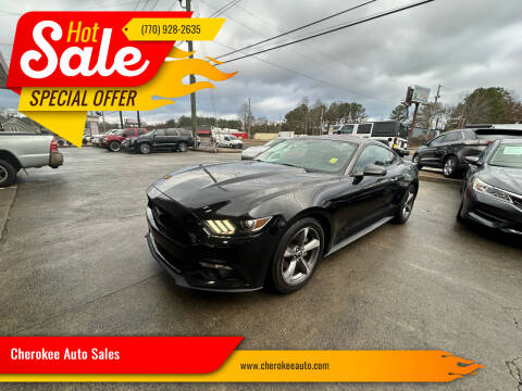 2016 Ford Mustang for sale at Cherokee Auto Sales in Acworth GA