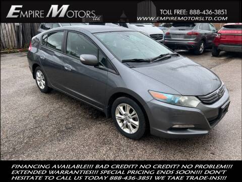 2011 Honda Insight for sale at Empire Motors LTD in Cleveland OH