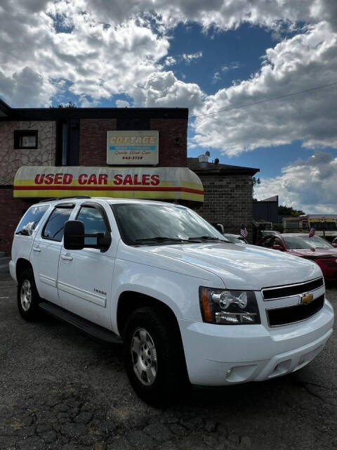 2013 Chevrolet Tahoe for sale at Cottage Street Used Car Sales in Springfield, MA