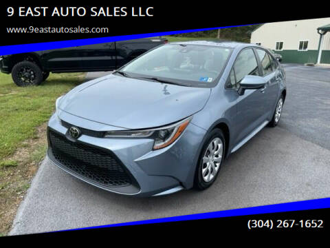 2021 Toyota Corolla for sale at 9 EAST AUTO SALES LLC in Martinsburg WV
