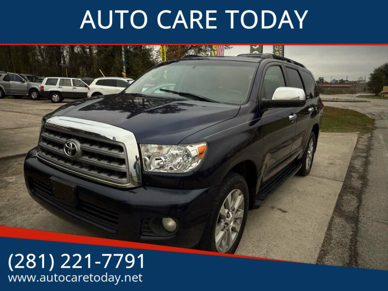 2008 Toyota Sequoia for sale at AUTO CARE TODAY in Spring TX