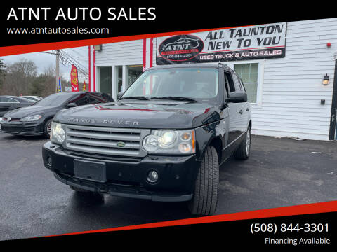 2008 Land Rover Range Rover for sale at ATNT AUTO SALES in Taunton MA