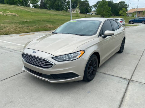 2017 Ford Fusion for sale at BIG O MOTORS LLC in Omaha NE