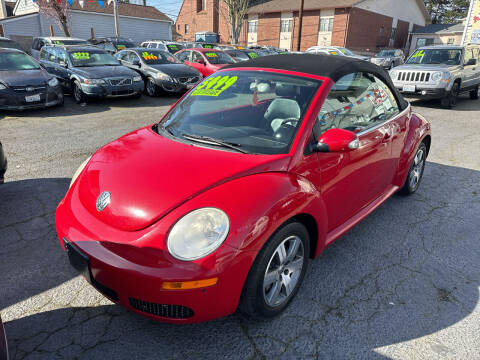 2006 Volkswagen New Beetle Convertible for sale at American Dream Motors in Everett WA