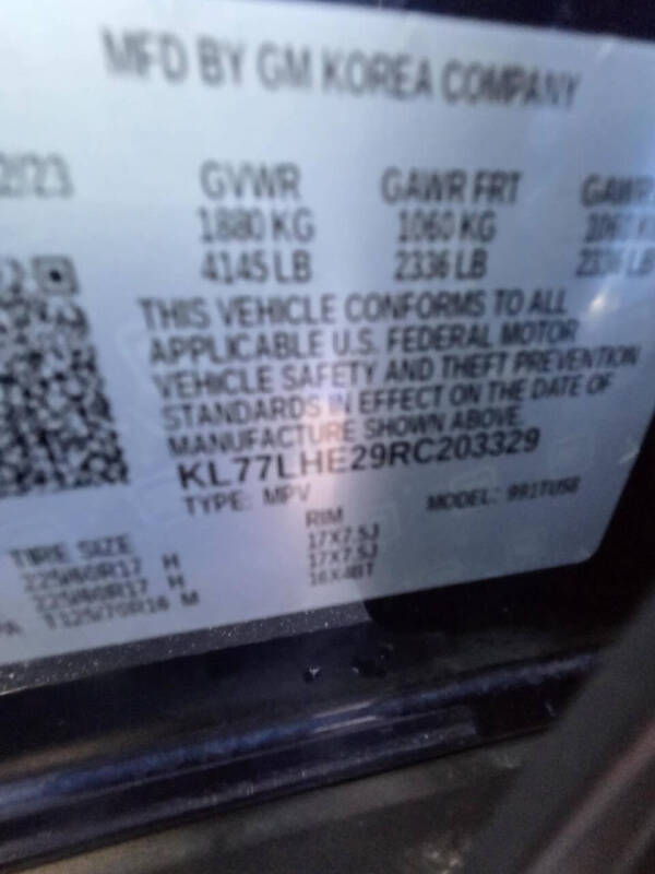 2024 Chevrolet Trax LT