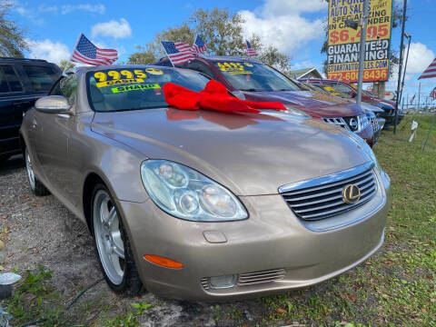 2003 Lexus SC 430 for sale at AFFORDABLE AUTO SALES OF STUART in Stuart FL