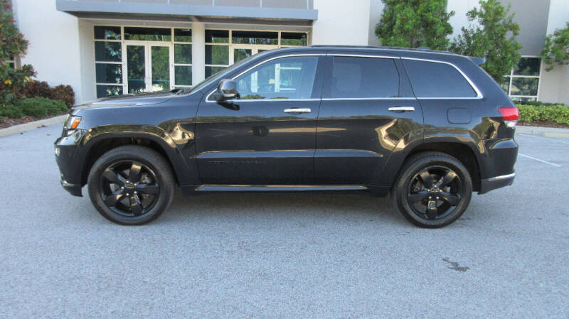 Used 2015 Jeep Grand Cherokee High Altitude with VIN 1C4RJFCG7FC154521 for sale in Largo, FL