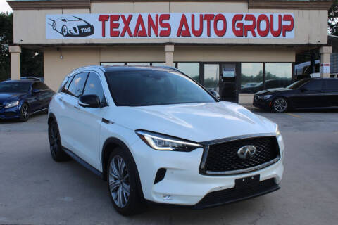 2020 Infiniti QX50 for sale at Texans Auto Group in Spring TX
