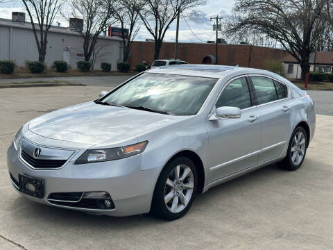 2012 Acura TL for sale at Triple A's Motors in Greensboro NC