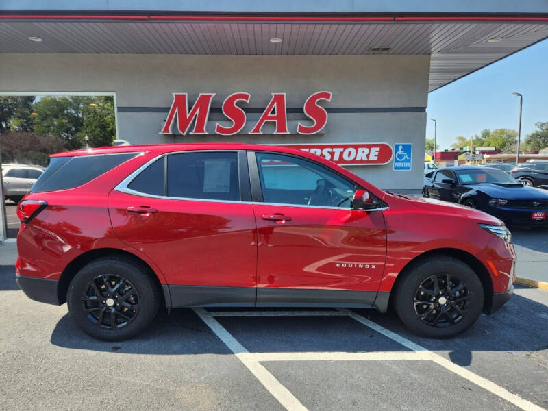 2022 Chevrolet Equinox for sale at MSAS AUTO SALES in Grand Island NE