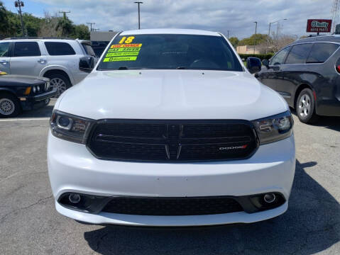 2018 Dodge Durango for sale at JAH MOTORSPORT CORP OF FLORIDA in Cocoa FL