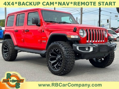 2021 Jeep Wrangler Unlimited for sale at R & B CAR CO in Fort Wayne IN