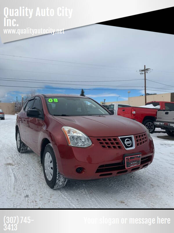 2008 Nissan Rogue for sale at Quality Auto City Inc. in Laramie WY