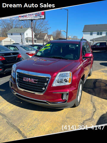 2016 GMC Terrain for sale at Dream Auto Sales in South Milwaukee WI