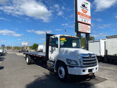 2018 Hino 268A for sale at Orange Truck Sales - Fabrication, Lift gate and body in Orlando FL