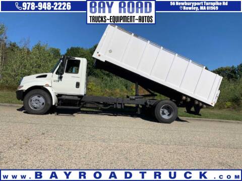 2002 International 4300  18'  CHIP  DUMP  TRUCK for sale at Bay Road Truck in Rowley MA