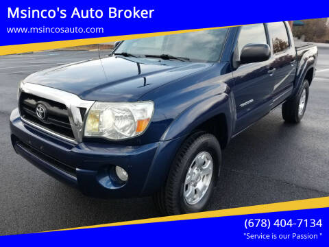 2006 Toyota Tacoma for sale at Msinco's Auto Broker in Snellville GA