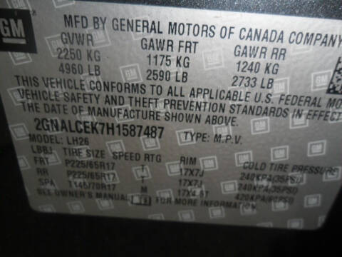 2017 Chevrolet Equinox LT