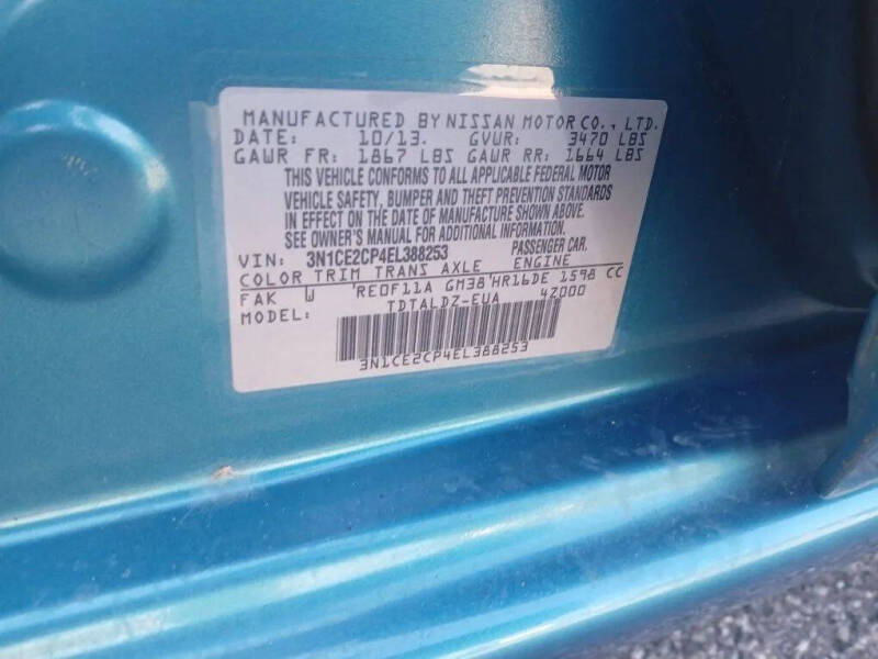 2014 Nissan Versa Note