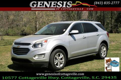 2016 Chevrolet Equinox for sale at Genesis Of Cottageville in Cottageville SC