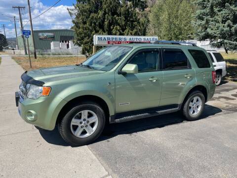 2008 Ford Escape Hybrid for sale at Harpers Auto Sales in Kettle Falls WA