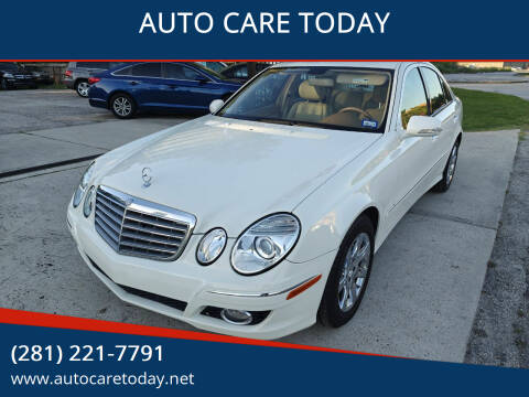2008 Mercedes-Benz E-Class for sale at AUTO CARE TODAY in Spring TX