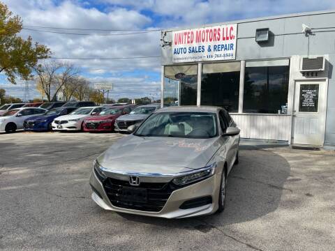 2019 Honda Accord for sale at United Motors LLC in Saint Francis WI