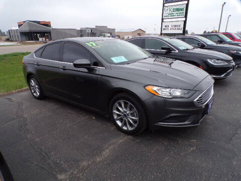 2017 Ford Fusion for sale at G & K Supreme in Canton SD