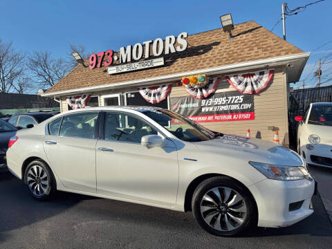 2015 Honda Accord Hybrid for sale at 973 MOTORS in Paterson NJ