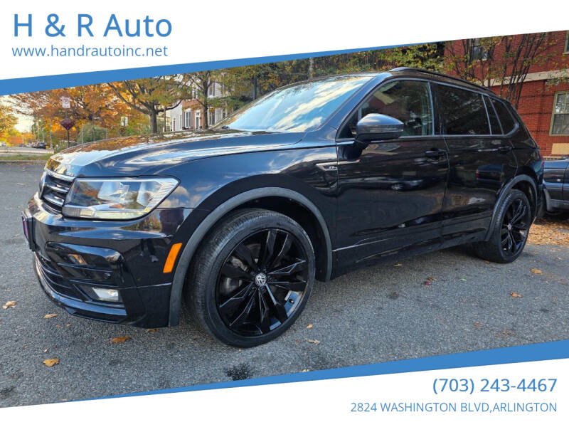 2021 Volkswagen Tiguan SE R-Line Black