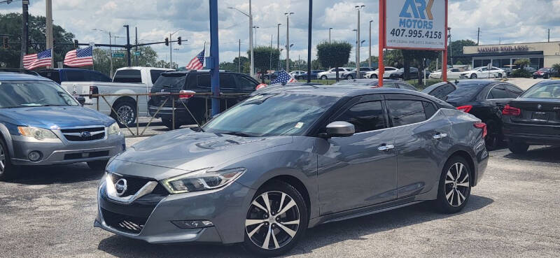 2017 Nissan Maxima for sale at Ark Motors in Orlando FL