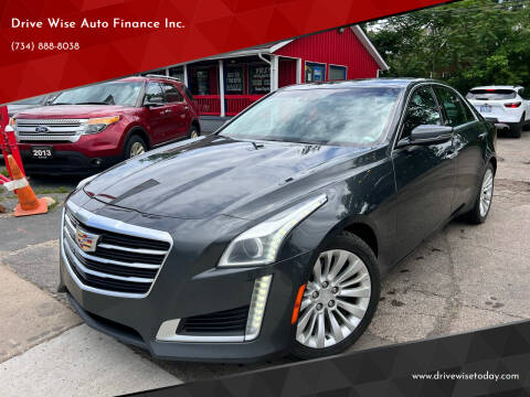 2015 Cadillac CTS for sale at Drive Wise Auto Finance Inc. in Wayne MI