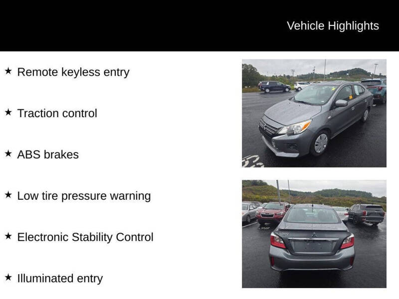 2022 Mitsubishi Mirage G4 ES