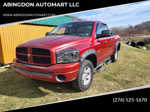 2008 Dodge Ram 1500 for sale at ABINGDON AUTOMART LLC in Abingdon VA