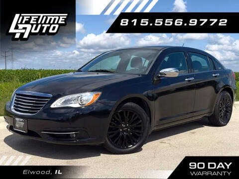 2012 Chrysler 200 for sale at Lifetime Auto in Elwood IL