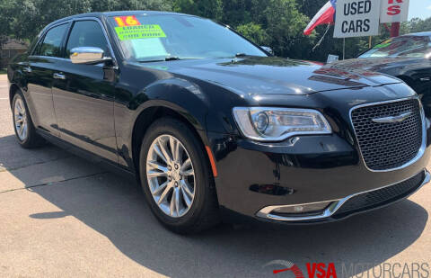 2016 Chrysler 300 for sale at VSA MotorCars in Cypress TX