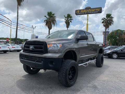 2012 Toyota Tundra for sale at A MOTORS SALES AND FINANCE in San Antonio TX