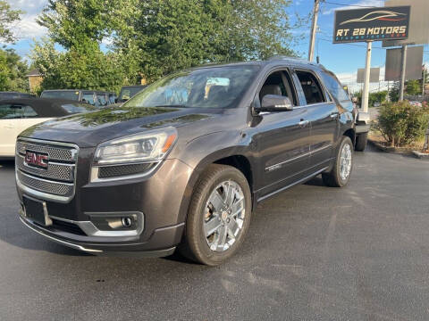 2015 GMC Acadia for sale at RT28 Motors in North Reading MA