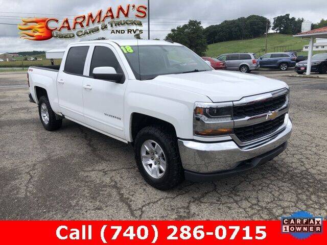 2018 Chevrolet Silverado 1500 for sale at Carmans Used Cars & Trucks in Jackson OH
