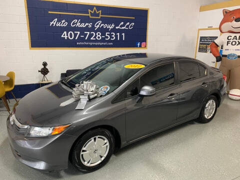 2012 Honda Civic for sale at Auto Chars Group LLC in Orlando FL