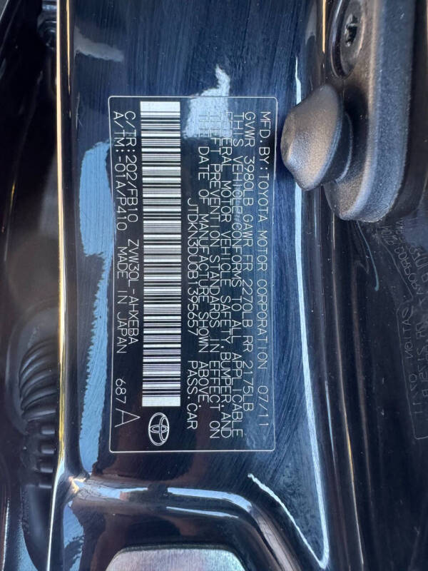 2011 Toyota Prius Two