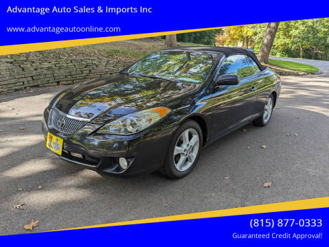 2006 Toyota Camry Solara for sale at Advantage Auto Sales & Imports Inc in Loves Park IL