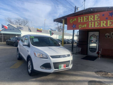 2016 Ford Escape for sale at ASHE AUTO SALES, LLC. in Dallas TX