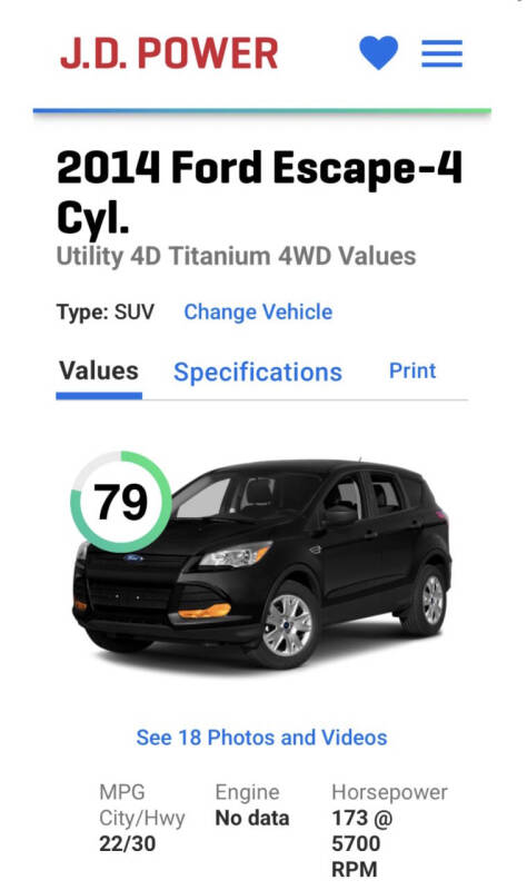 2014 Ford Escape Titanium