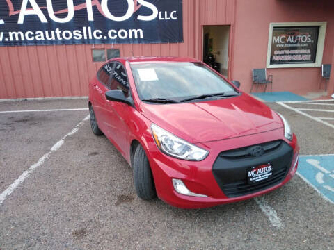 2017 Hyundai Accent for sale at MC Autos LLC in Pharr TX